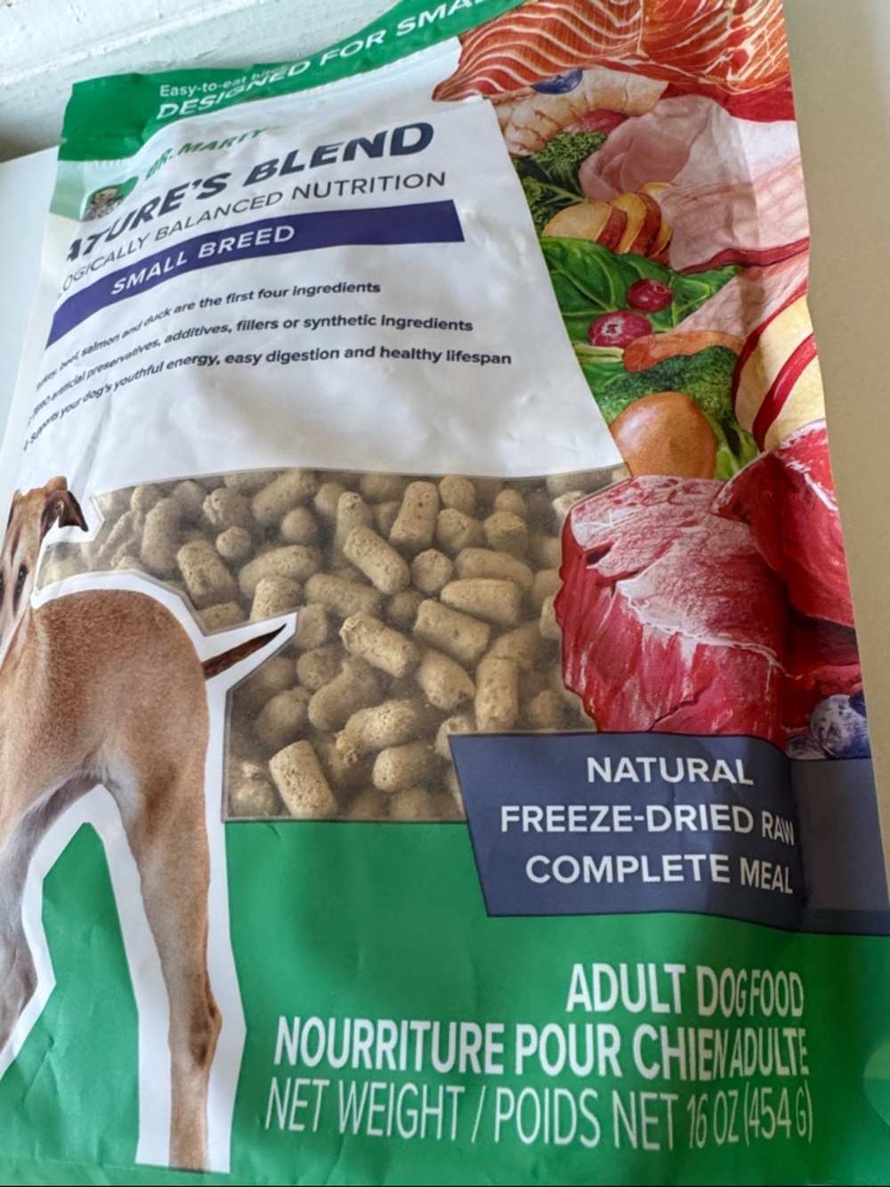 DR. MARTY Nature's Blend Biologically Balanced Nutrition Freeze-Dried Dog Food - Picture 8 of 11